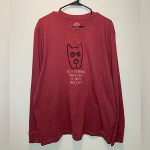 Life is Good Men's long-sleeve Crusher Tee